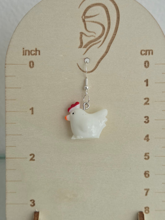 Chciken Earrings