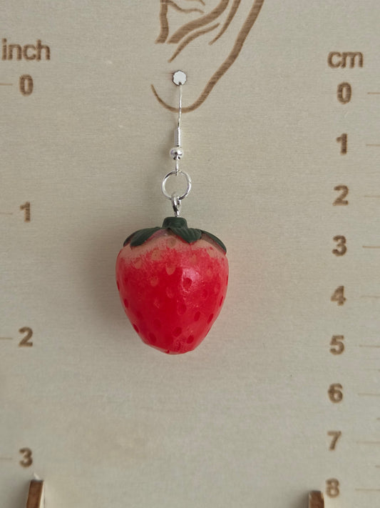 strawberry earrings