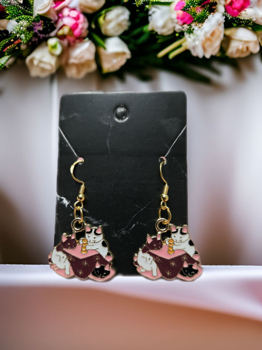 Snuggle Under the Blanket Earrings