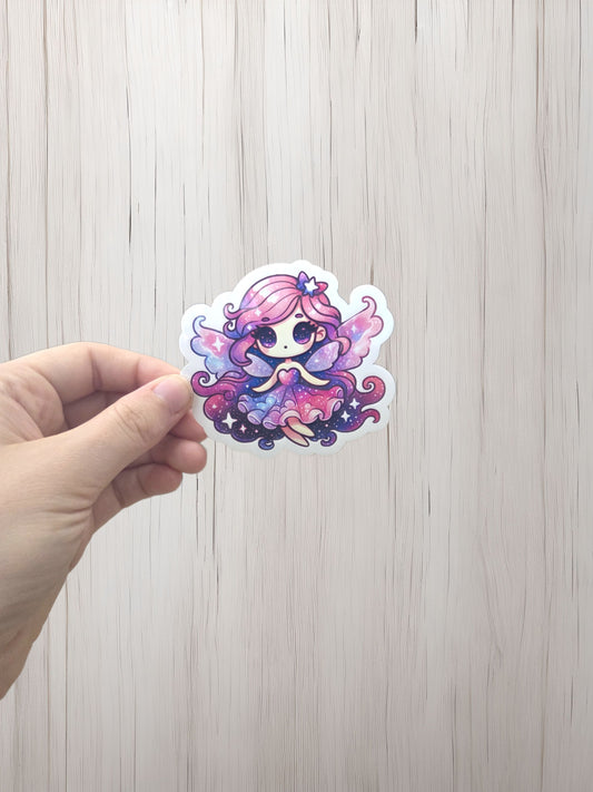 Galaxy fairy sticker