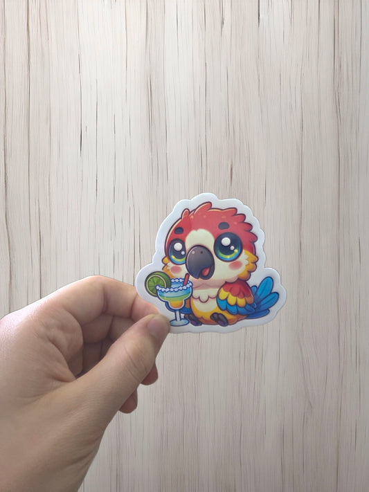 Margarita parrot Sticker