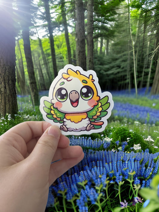 Caique Parrot Sticker