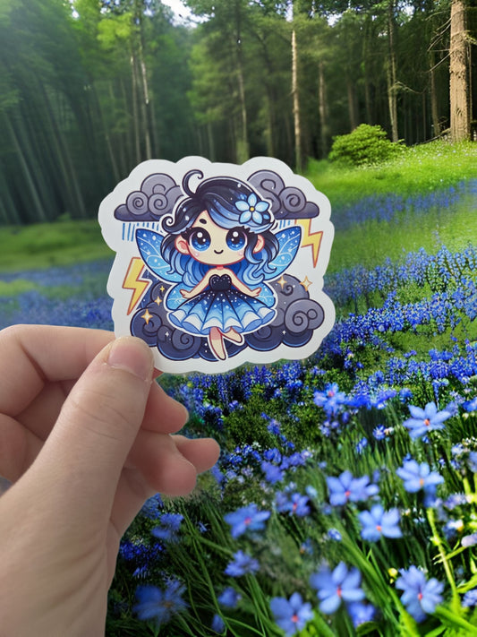 Storm Fairy Sticker