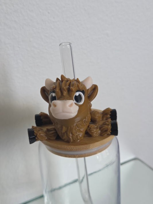 3D cow drinking buddy
